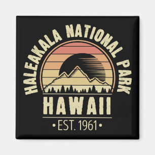 Imã Haleakala National Park Hawaii Retro