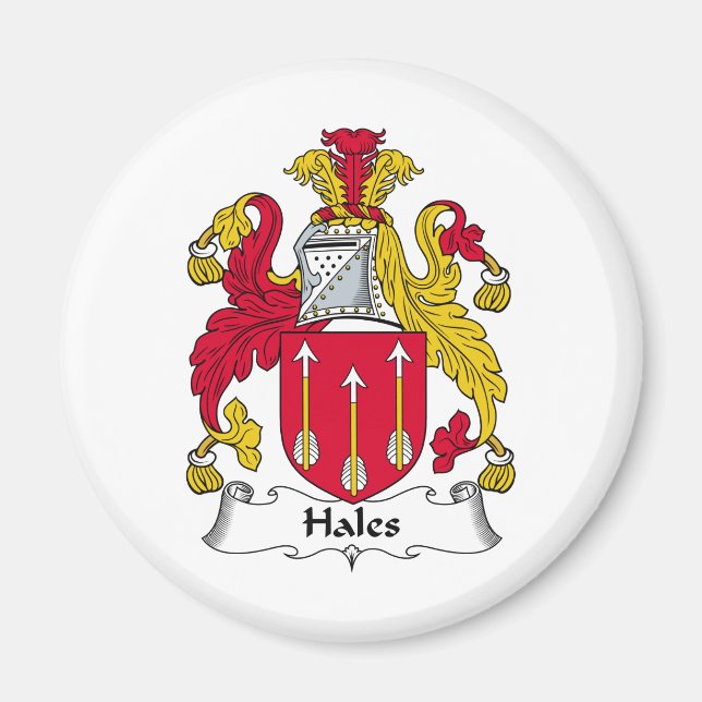 Imã Hales Family Crest (Frente)