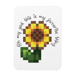 Ímã Haley Sunflower Magnet - Stardew Valley Inspirado
