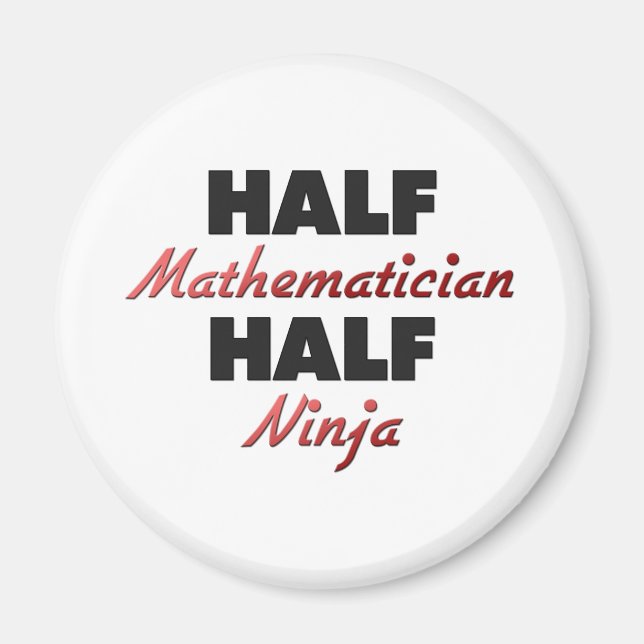 Imã Half Mathematician Half Ninja (Frente)