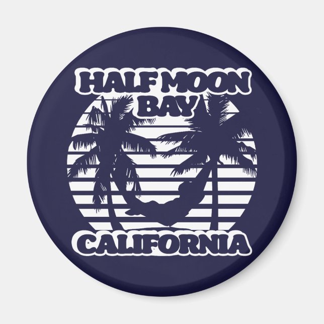 Imã Half Moon Bay Califórnia (Frente)