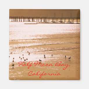 Imã Half Moon Bay, California Magnet