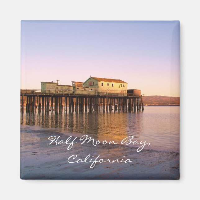 Imã Half Moon Bay, California Magnet (Frente)