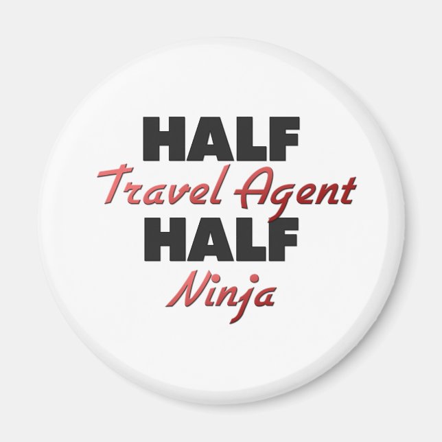 Imã Half Ninja, agente de meia Viagem (Frente)