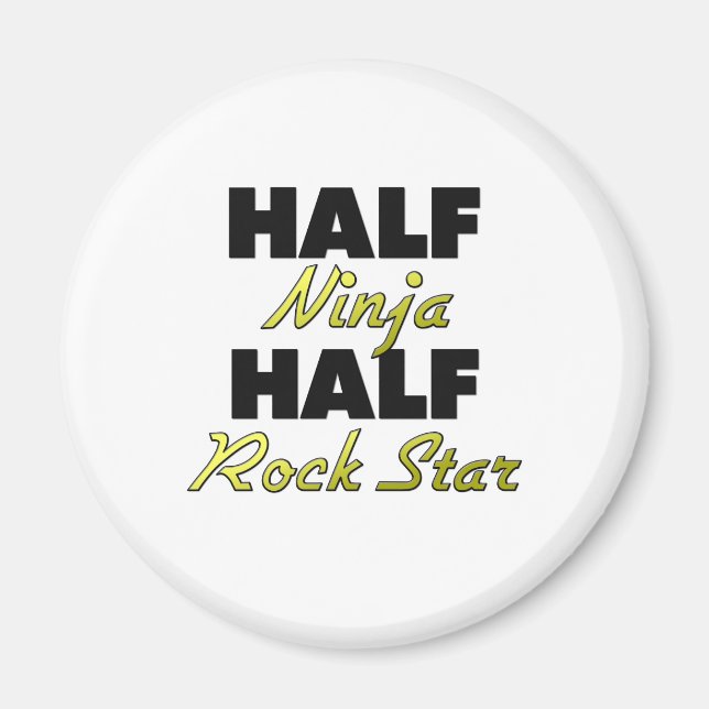 Imã Half Ninja Half Star (Frente)
