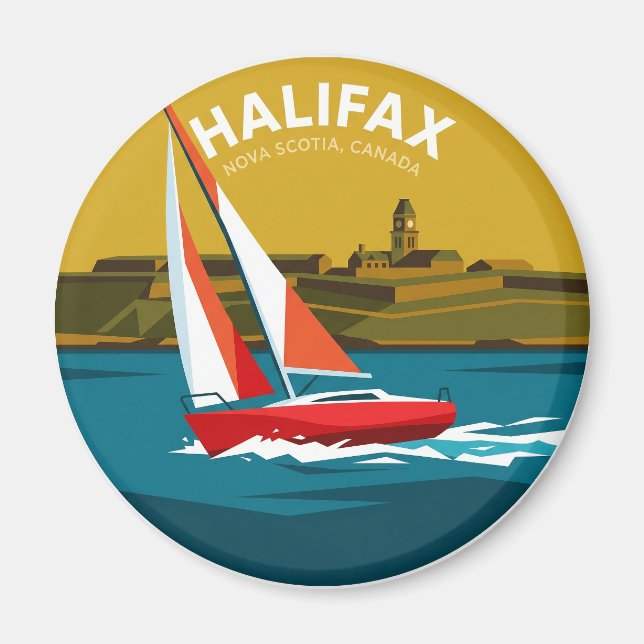 Imã Halifax Canadá (Frente)