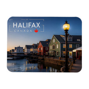 Ímã Halifax Canadá Frente Marítima do Norte Viagem 🏔️