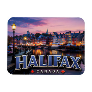 Ímã Halifax Canadá Porto Atlântico Viagens Marítimas ⚓