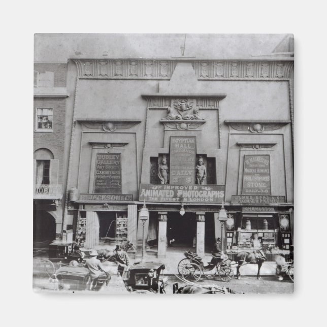 Imã Hall Egípcio, Piccadilly 1895 (Frente)