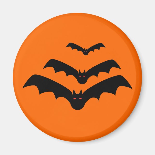 Imã Halloween Bat Magnet (Frente)