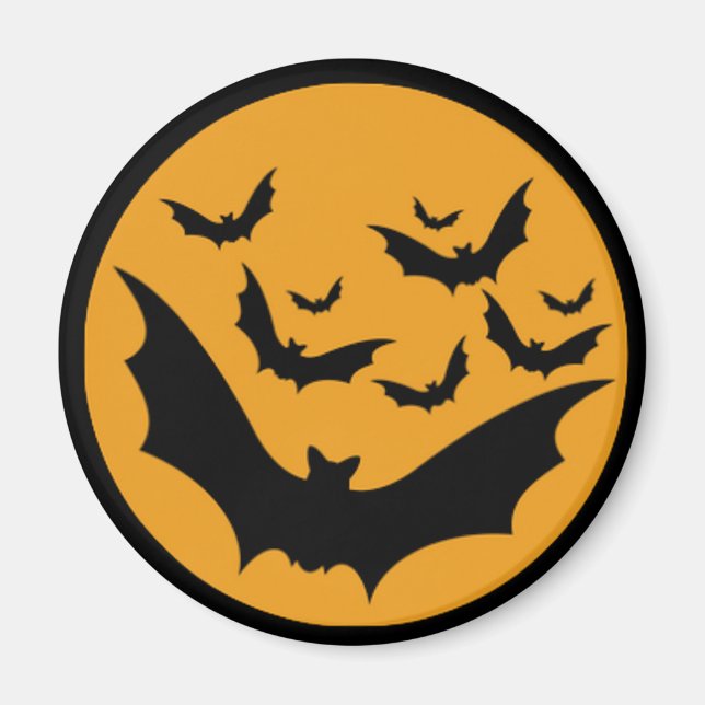Imã Halloween Bats (Frente)