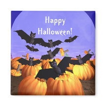 Halloween Bats e Pumpkins