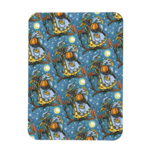 ÍMÃ HALLOWEEN BLACKBIRD ASSISTENTE, HALLOWEEN RAVEN