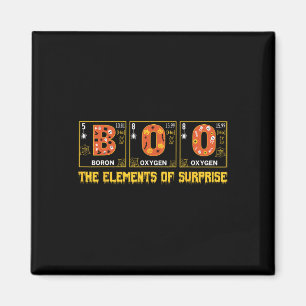 Imã Halloween Boo School Chemistry Nerd Physics Pumpki