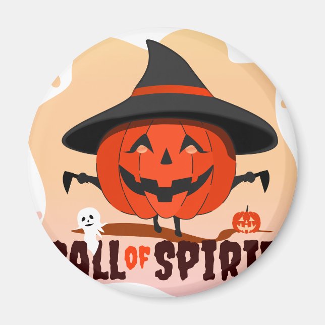 Imã Halloween Call of Spirit (Frente)