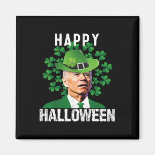 Imã Halloween Confuso Engraçado Joe Biden Dia de São P