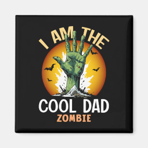 Imã Halloween Correspondendo à roupa de Zombie do Pai