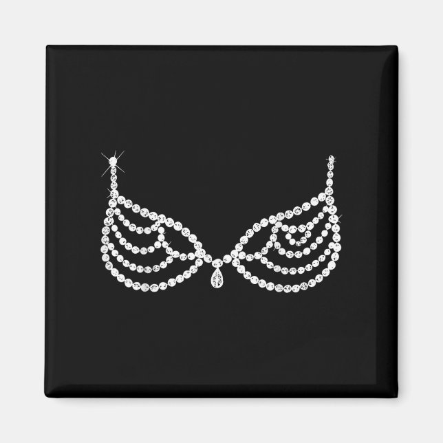 Imã Halloween Costume Show Girl  (Frente)