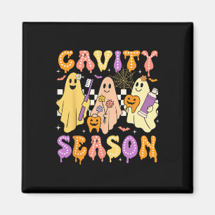 Imã Halloween Dentist Cavity Season Dental Women Men