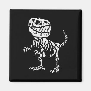 Imã Halloween Dino Skeleton Trex Boys Crianças Toddler