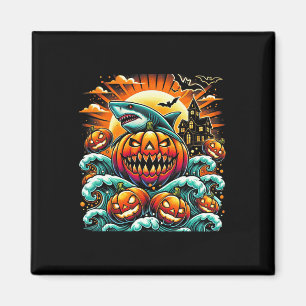 Imã Halloween do Tubarão-Bomba