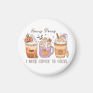 Imã Halloween e Café