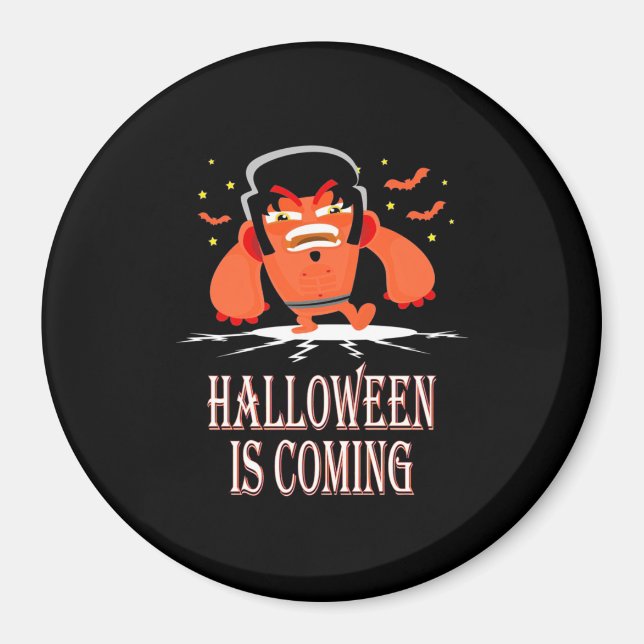 Imã Halloween Está Chegando (Frente)