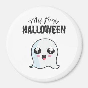 Imã Halloween Fofo Boo Bebê Menina Primeiro Halloween