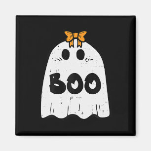 Imã Halloween Ghost Boo Costume Girls Kids Toddler Tee