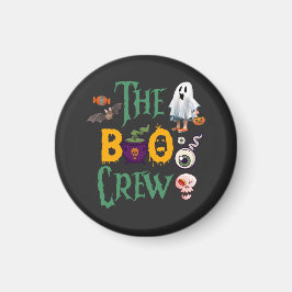 Imã Halloween Ghost Boo Spooky E Engraçado Magnet