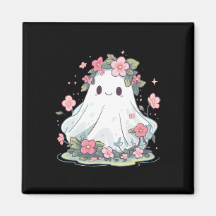 Imã Halloween Ghost Flower Costume Women Girls Hallowe