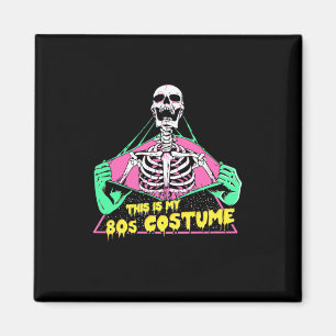 Imã Halloween Gift Figurino de Halloween Retro