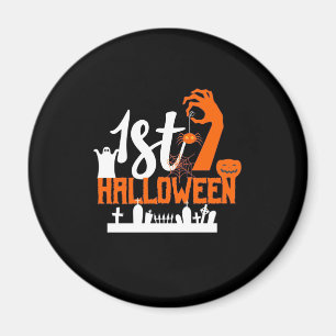 Imã Halloween Gift Primeiro Dia das Bruxas
