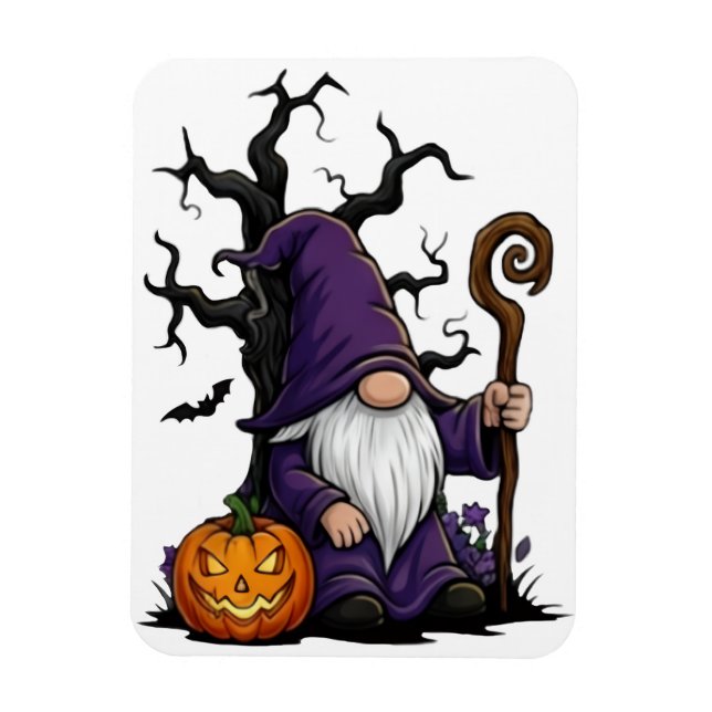 Ímã Halloween Gnome Magnet (Vertical)