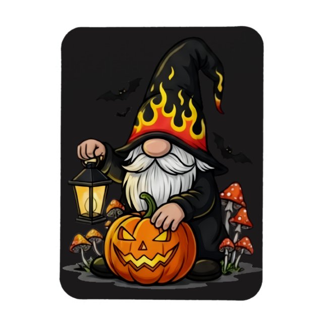 Ímã Halloween Gnome Magnet (Vertical)