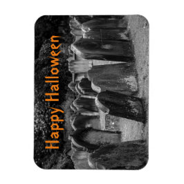 Ímã Halloween Graveyard Tombstones