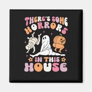 Imã Halloween Há alguns horrores nesta casa fantasma