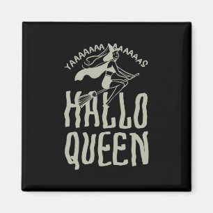 Imã Halloween Hallo Queen