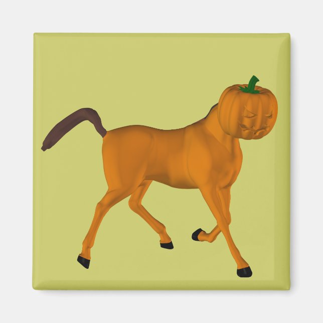 Imã Halloween Horse (Frente)