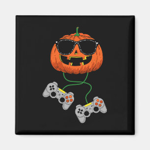 Imã Halloween Jack O Lantern Gamer Boys Brincadeira H