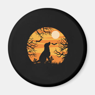 Imã Halloween Lonely Dog Birthday