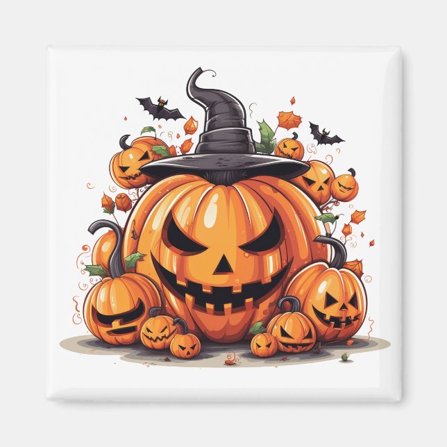 Imã Halloween Magnet (Frente)