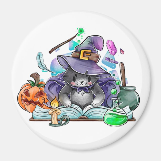 Imã Halloween Magnet (Frente)