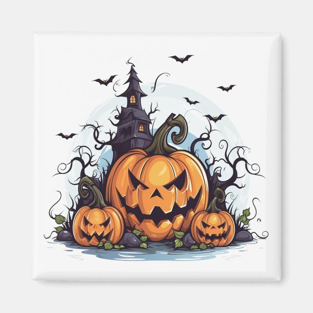 Imã Halloween Magnet (Frente)