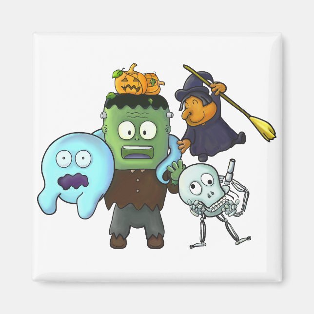 Imã Halloween Magnet (Frente)