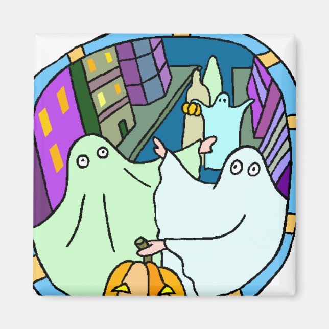 Imã Halloween Magnet (Frente)