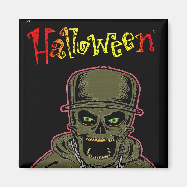 Imã Halloween Magnet (Frente)