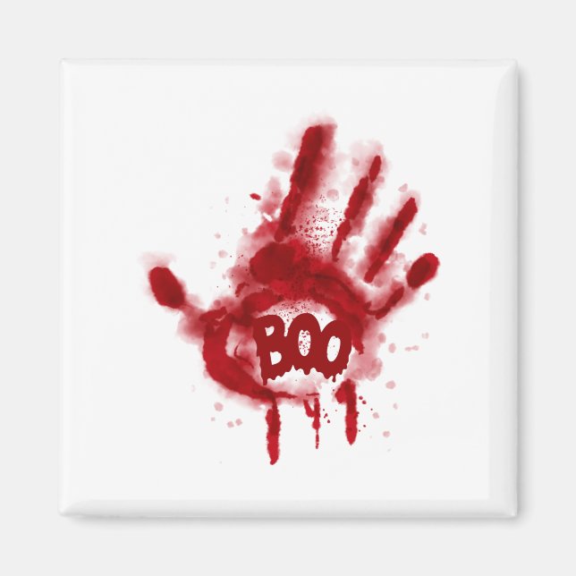 Imã Halloween Malody hand e boo T-Shirt - Pumpkin Sh (Frente)