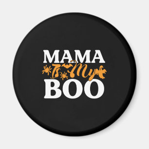 Imã Halloween Mama É Meu Boo Aniversário