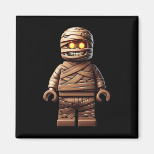 Imã Halloween Master Builder Mummy Kids Building Block